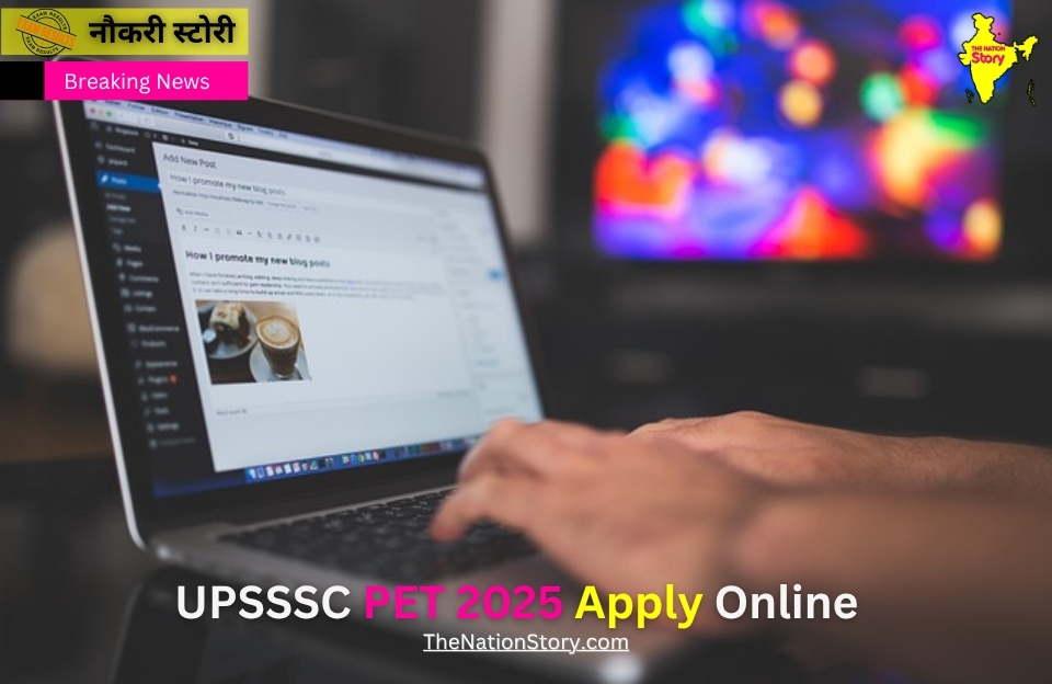 UPSSSC PET 2025 Apply Online UPSSSC PET 2025 Apply Online